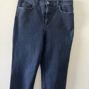 Gloria Vanderbilt Dark Indigo Straight Leg Jeans